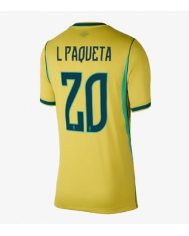 Billige Fotballdrakt Brasil Lucas Paqueta #20 Replika Hjemmedrakt Dame VM 2026 Kortermet Billige Fotballdrakt Brasil Lucas Paqueta #20 Replika Hjemmedrakt Dame VM 2026 Kortermet